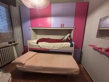 camera da letto due letti singoli completa usata (come nuova) 