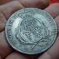 Milano Gjuseppe II Scudo 1783 Ottimo Lotto Argento 