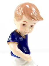 Scultura in Porcellana Collezione Bambini Calciatori Porcellana Navel Paben