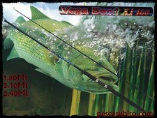 canna vegabond pesca spinning black bass luccio trota esche artificiali mare