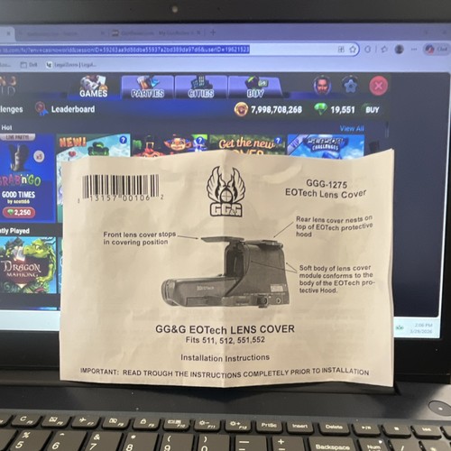 Ggg 1275 scope cover for - ggg-1275,