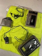 Registratore cassette stereo retromarcia automatico AIWA HS-J02 testato funziona con microfono e custodia