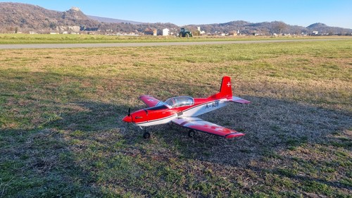 Aereomodello scoppio pilatus - scoppio,