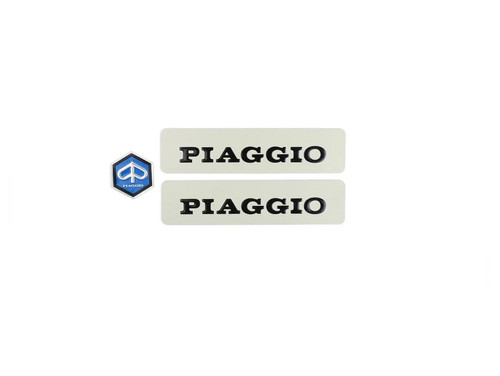 Kit targhette completo piaggio - targhette,