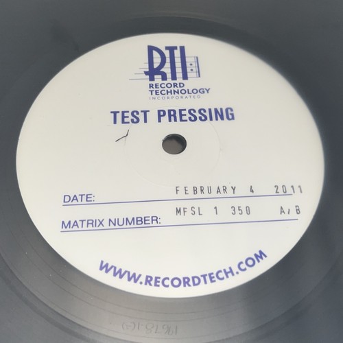 Test pressing billy - test, (mfsl)