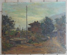 QUADRO DIPINTO AD OLIO SU