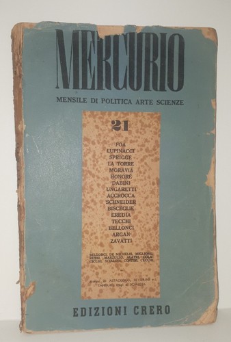 Mercurio mensile politica arte - mensile,