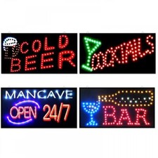 Insegna led bar pub club