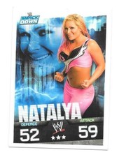Carte - Catch Topps Slam Attax 2008 Evolution - Smack Down - Natalya