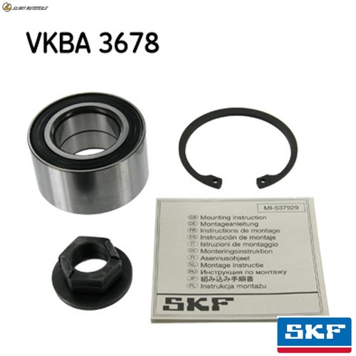 Kit cuscinetti ruota vkba - cuscinetti,