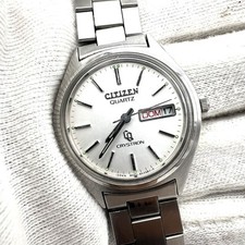 Orologio Citizen Crystron Calibro 8551a NON funzionante per ricambi vintage