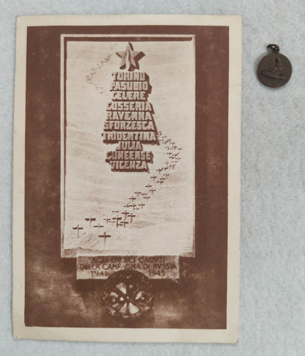 Medaglia cartolina - medaglia,
