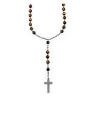 Collana uomo rosario - uomo, in