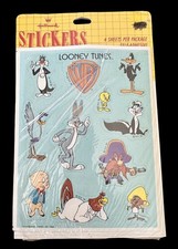 Adesivi vintage 1986 Looney