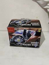 Volante Ferrari Guillemot Shock2 PlayStation PS1 pedali scatola orig