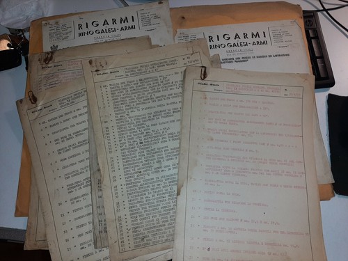 Lotto rigarmi brescia 1960s - ,
