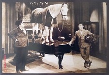 Cartolina Cinema Stanlio Olio