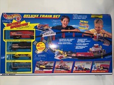 Raro set treno Hotwheels