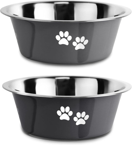 Ciotole per cani acciaio - in,