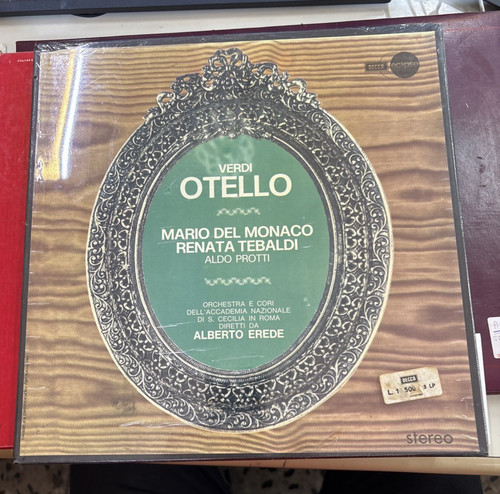 Verdi otello del monaco - verdi,