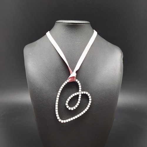 Collana cuore metallo - a,