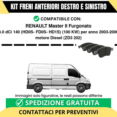 Pastiglie freno anteriori - pastiglie,