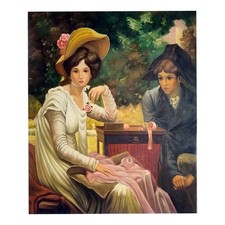 Quadro Dipinto a Mano Olio su