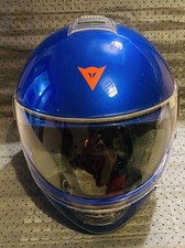 Casco Dainese L Integrale Deasy Moto Scooter Blu Nuovo Senza Etichetta