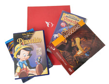 Lotto  PINOCCHIO cinema libro Benigni dvd Comencini vhs Disney-XXX