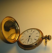 ELGIN Pocket Watch USA Double