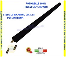 Antenna Auto COMPATIBILE per LANCIA Delta dal 2008  Stelo lungo cm. 12,5
