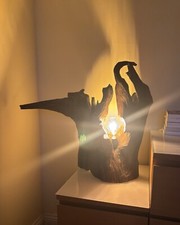 Lampada da tavolo fatta a mano