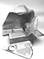 50506155 Riparo termico Sinistro in alluminio scarico Alfa Romeo Spider/Brera