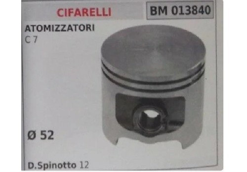 Pistone completo atomizzatore - pistone,