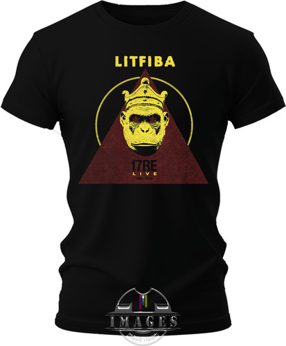 Shirt litfiba re - re, live