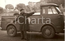 1955 ca ROMA Autista mostra nuovo furgone ALFA ROMEO Romeo 2 *Foto