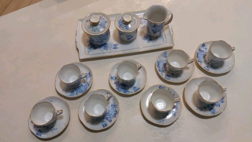 Set caffè vintage decorato - vintage,