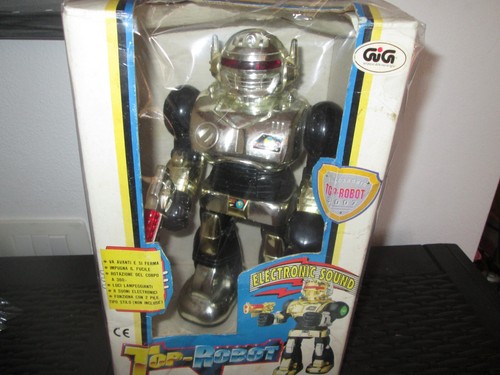 Robot giocattolo vintage gig - giocattolo,