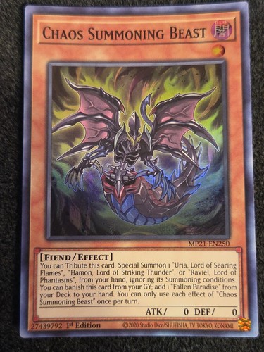 Yugioh chaos summoning - yugioh!,
