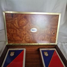 Dal Negro Scatola Cofanetto Carte In Radica