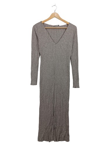 Zara abito maglia donna grigio - maglia,