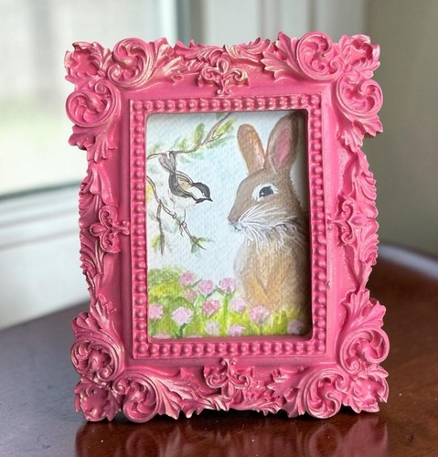 Bunny rabbit chickadee - bunny,