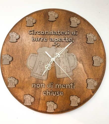 Orologio legno parete - orologio, da