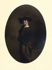 Maria Milani Brambilla Actress ? Opera singer ? Original carbon photo 1900c L332