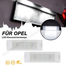 2 luci targa led per Opel
