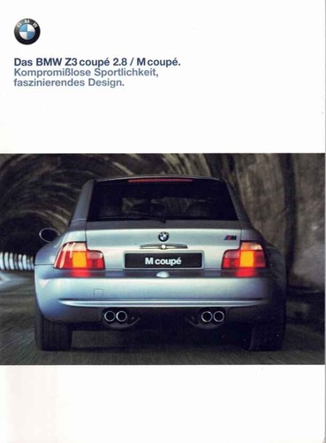 Catalogue brochure bmw - catalogue, z3