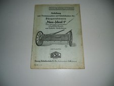 Istruzioni D'Uso Spargiletame Nuovo Jdeal 1 Gsl 05/1949