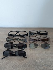 Vintage 90's Designer Sunglasses Frames - CHANEL GUCCI DIOR - Authentic - USED