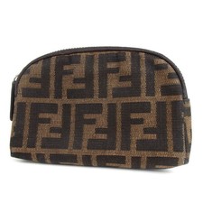 Autentica FENDI Zucca Pouch tela [Usato]