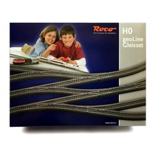 Set binari geoLine Gleisset Roco art. 61103 - D in H0